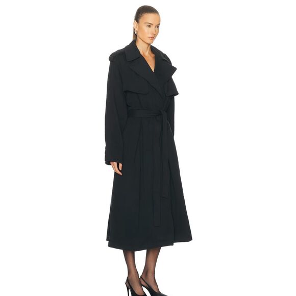 Skims Boyfriend Fleece Trench Coat NEW NWT - Picture 2 of 7